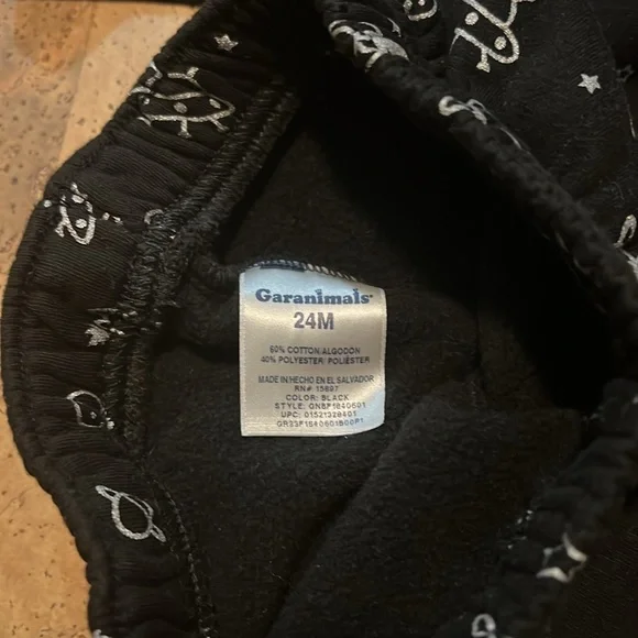 Shimmery space sweatshirt and sweatpants set - Picture 4 of 5